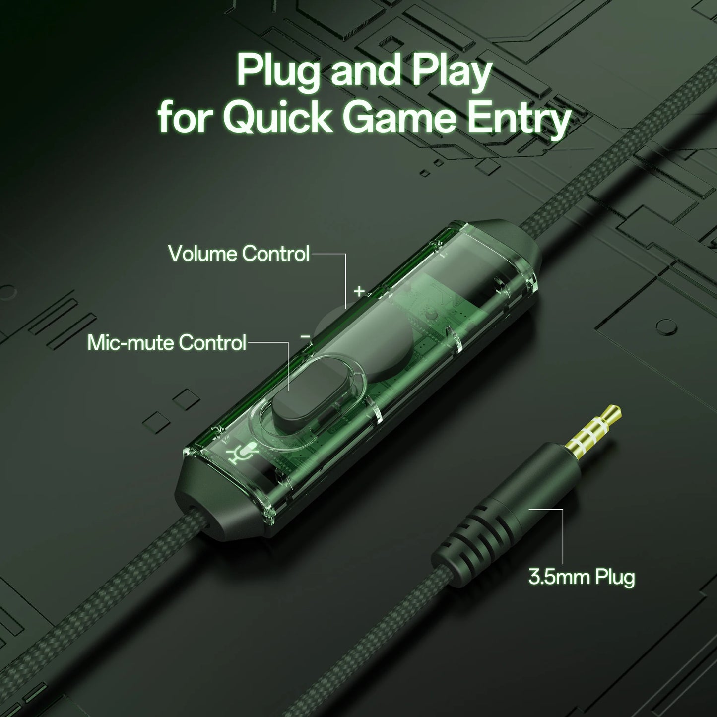 NUBWO N16 Gaming Headset – Dominate the Game in Comfort & Style!