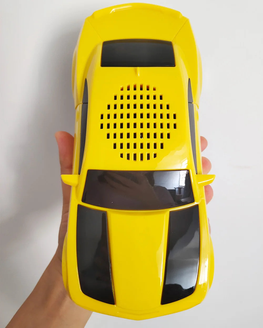 TurboSound® Mini Car Bluetooth Speaker – Wireless Portable Loudspeaker with Stereo Sound & Deep Bass
